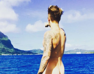 Zhvishet nudo dhe Justin Bieber (Foto)