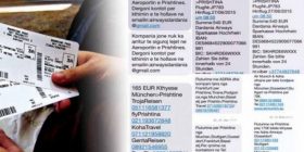 Zvicra godet mashtruesit kosovarë të aviobiletave