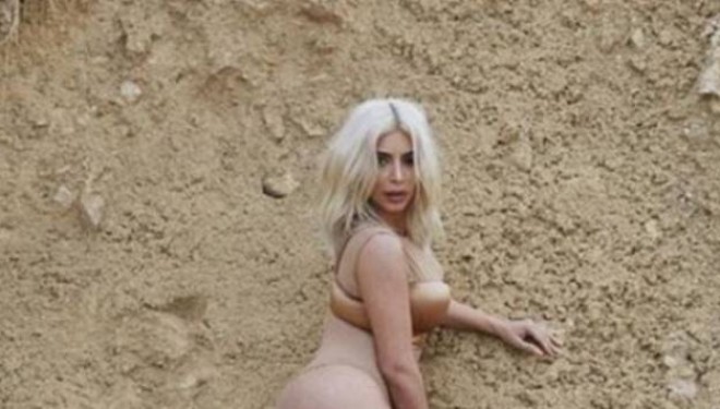 Kim sërish nudo (Foto)