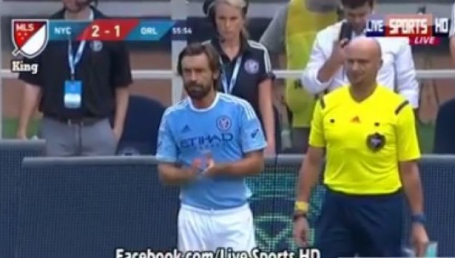 E jashtëzakonshme: Pirlo debuton në MLS, krejt stadiumi në këmbë