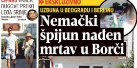 Serbi: Gjendet i vdekur agjenti gjerman