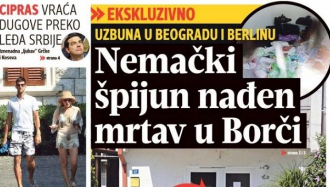 Serbi: Gjendet i vdekur agjenti gjerman