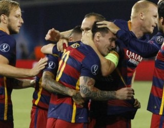 Spektakël në Tbilisi, Barça fiton Superkupën e Europës