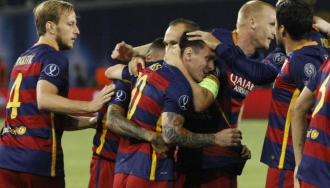 Spektakël në Tbilisi, Barça fiton Superkupën e Europës