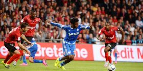 Guingamp leksion Marseilles, e mposht 2-0