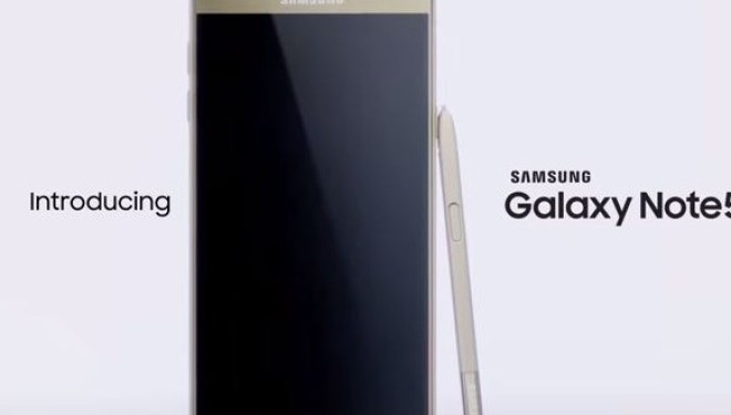 Shikoni videon promocionale të Samsung Galaxy Note 5