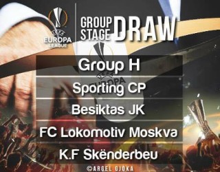 Europa League, Skënderbeu udhëton nga Lisbona në Moskë