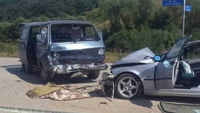 Vdes një fëmijë në aksidentin në magjistralen Prishtinë-Mitrovicë (Foto)