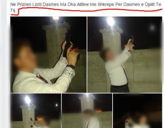 Policia apelon që të mos festojnë me armë, e kjo vajzë i kundërpërgjigjet nga Prizreni! (FOTO)