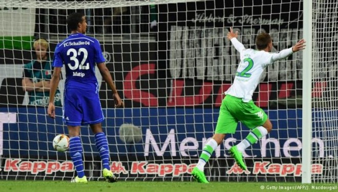 Wolfsburg me stil të nënkampionit, shpartalloi Schalken