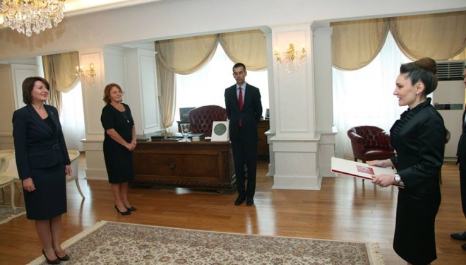 Jahjaga takoi ambasadoren e re të Turqisë