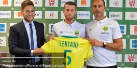 Prezantohet Lenjani te Nantes: Do të jap më të mirën