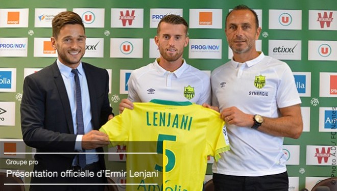 Prezantohet Lenjani te Nantes: Do të jap më të mirën