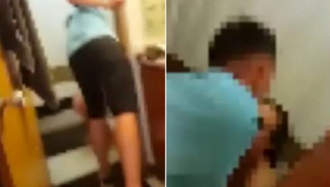 Marinsi kthehet dhe e gjen gruan duke e tradhtuar +18 (Video)