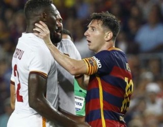 Qartet Messi, e kap për fyti lojtarin e Romës (Video)