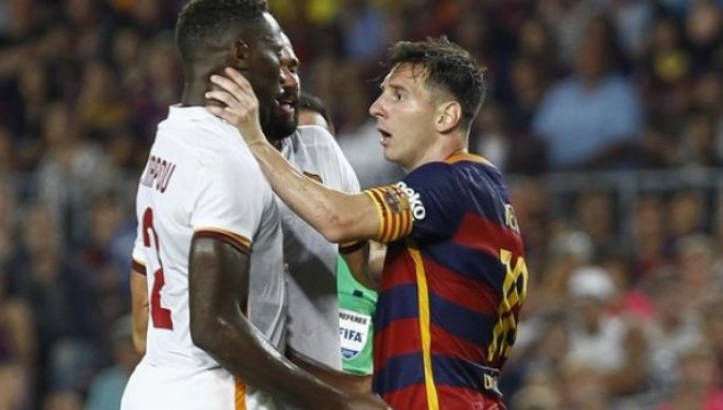 Qartet Messi, e kap për fyti lojtarin e Romës (Video)