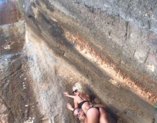 Tuna dhe Cozman, seks në majë të malit