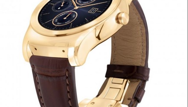 LG krijon një orë inteligjente të larë me ar 23-karat