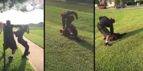 Ja se si e rrah “dhëndrin” i cili i kishte torturuar motrën (Video)