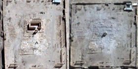 Tempulli Palmyra asht shkaterrue. Konfirmon OKB