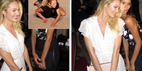 Modelja Candice Swanepoel rikthehet konfidente pas rrëzimit në pasarelë