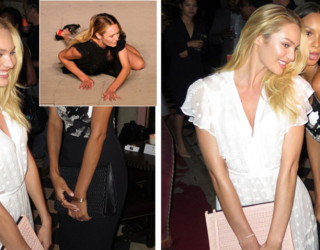 Modelja Candice Swanepoel rikthehet konfidente pas rrëzimit në pasarelë