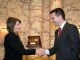 Erion Veliaj i jep “Çelësin e Qytetit” presidentes së Kosovës