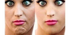 Fotografitë shokuese të fytyrave publike para dhe pas fotoshopit.