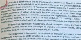 Maqedoni, pedagogët: Tekstet fyese irritojnë shqiptarët