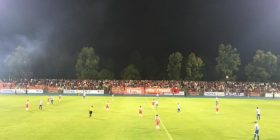 Spektakël në Korçë, Skëndërbeu mund Tiranen