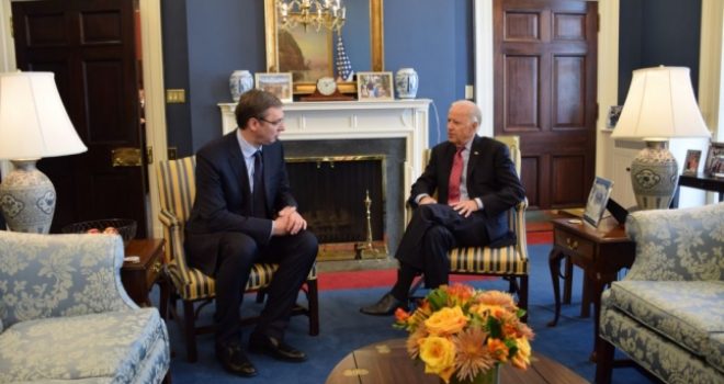 Vuçiqin në Washington e pret letra me akuzat e pesë kongresistëve amerikanë