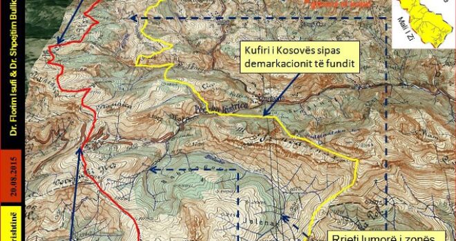 Flet eksperti: Në demarkacionin me Malin e Zi humbëm territor sa një autostradë nga Prishtina deri në Kukës (Foto/Video)