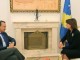 Jahjaga takon Conde’n: Anëtarësimi i Kosovës në KE i rëndësishëm
