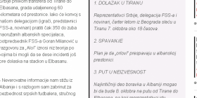 Serbia, një natë në Tiranë dhe me 350 policë drejt Elbasanit