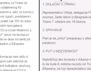 Serbia, një natë në Tiranë dhe me 350 policë drejt Elbasanit