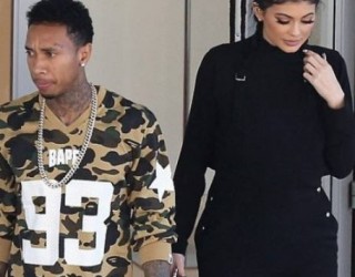 Kylie Jenner shkëlqen me të zeza (Foto)