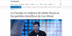 Messi denoncon për shpifje gazetën “El Mundo” (Foto)