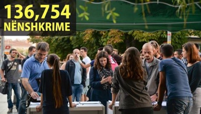 136,754 nënshkrime në peticionin kundër “Zajednicës” dhe Demarkacionit me Malin e Zi