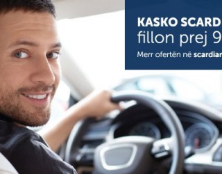 Ofertë fantastike në tregun e sigurimeve – Scardian lanson produktin “Kasko Scardian”