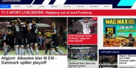 Mediat daneze komentojnë kualifikimin e Shqipërisë