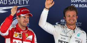 Vettel-Rosberg dueli për vendin e dytë