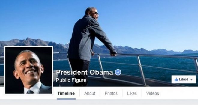 Barack Obama i bashkohet Facebook-ut (Foto)