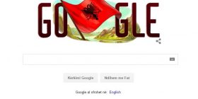Google ndryshon logon për Përvjetorin e Pavarësisë së Shqipërisë