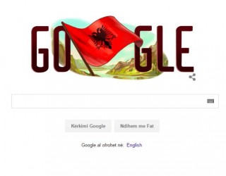 Google ndryshon logon për Përvjetorin e Pavarësisë së Shqipërisë