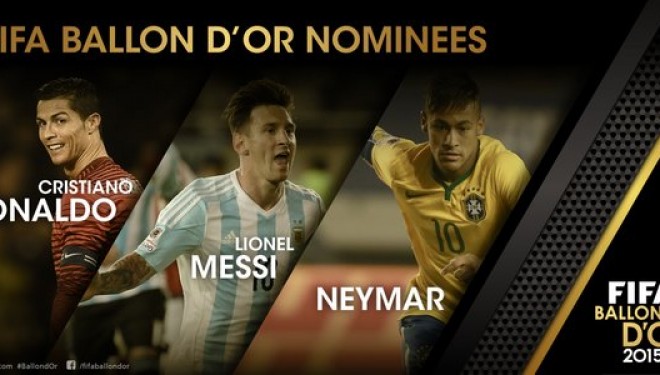 Messi, Ronaldo e Neymar, 3 finalistët e “Topit të Artë”
