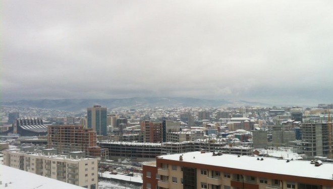 Bie bora e parë në gjithë territorin e Kosovës (Foto)
