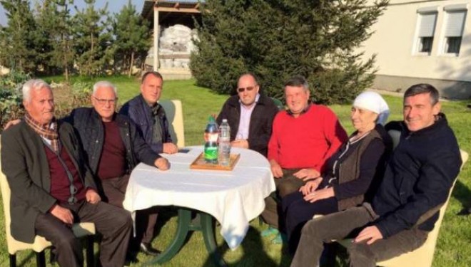 Grabovci, Veseli e Gashi vizitojnë familjen e dëshmoirt Afrim Zhitia