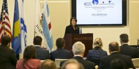 Jahjaga e sheh Kosovën pjesë të revolucionit teknologjik
