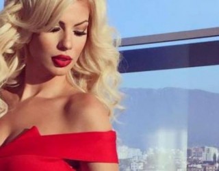 Luana Vjollca e kuqe flakë (Foto)