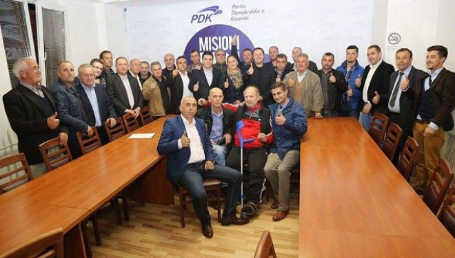 Zenun Pajaziti, merr mbështetje të fuqishme nga kryetarët e nëndegëve të PDK-s